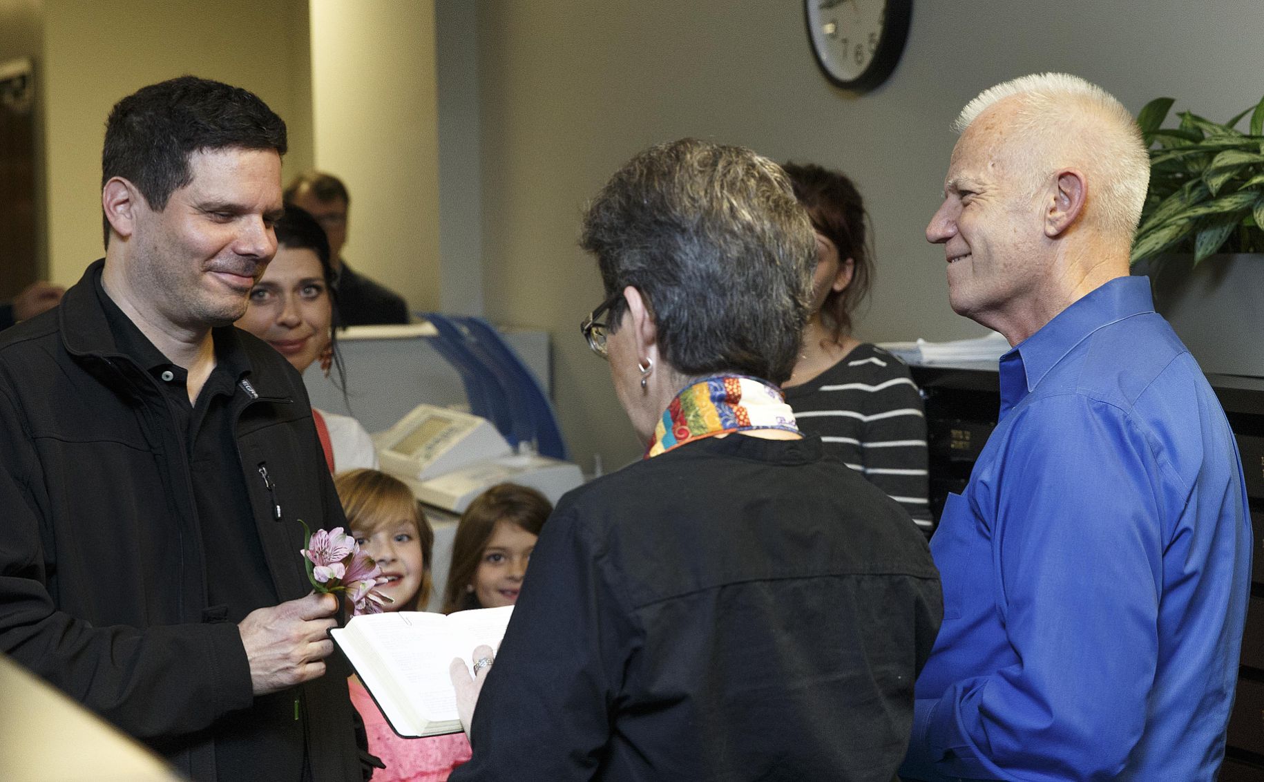 First same-sex weddings in Greensboro